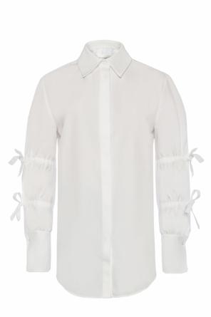 Shirt with drawstring sleeves, zdjęcie 1 Shirt with drawstring sleeves od Victoria Victoria Beckham